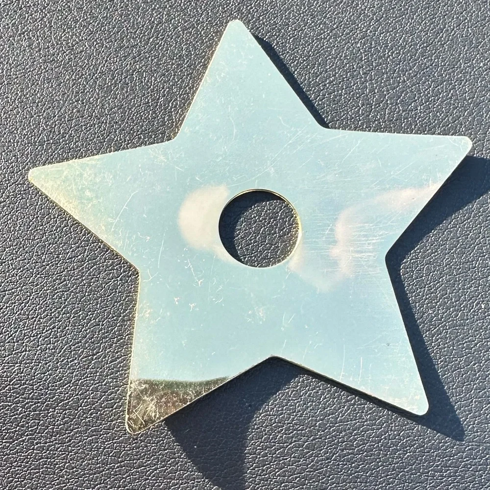 Gold Star Ornament Or Charm